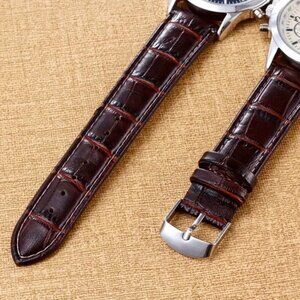 Brown Leather Watch Band